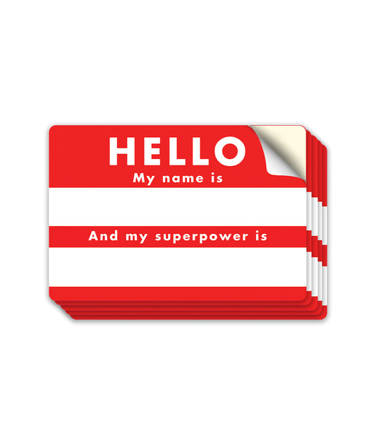 Hello My Name Is Sticker image 0