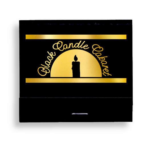 Black Candle Cabaret Matchbook