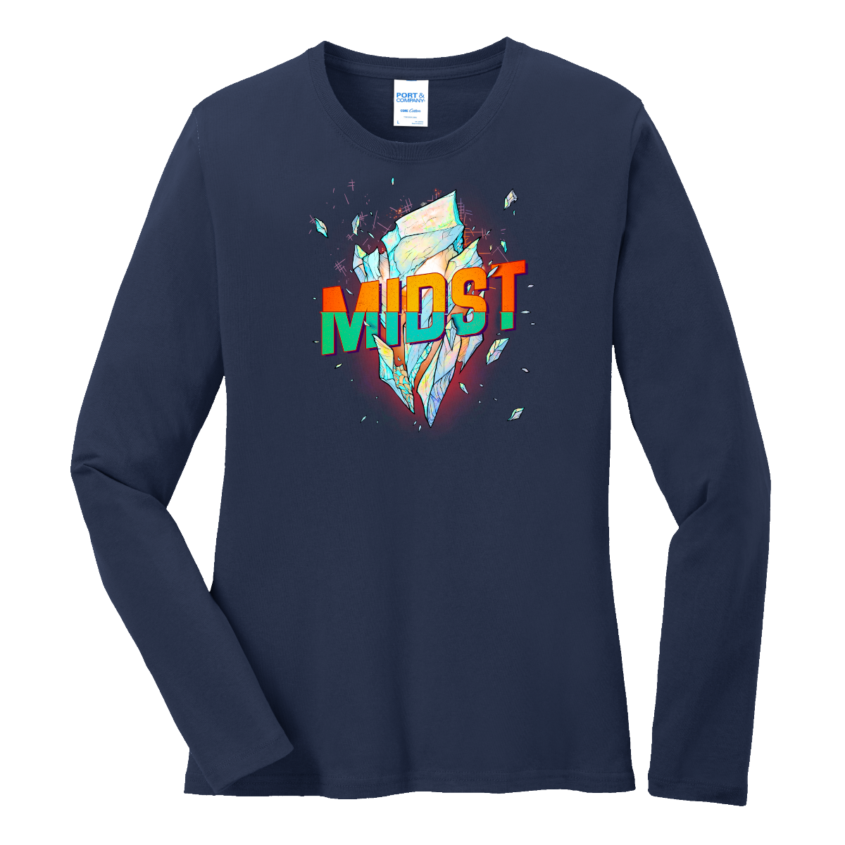 Midst Long Sleeve Tapered Shirt