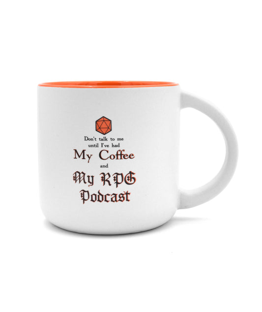 Coffee + RPG Podcasts Mug image 0