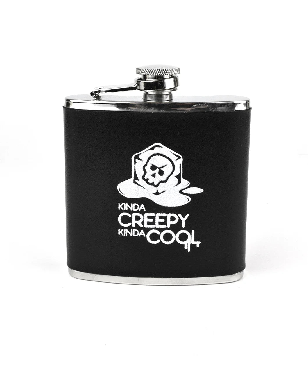 Spirits Kinda Creepy, Kinda Cool Flask image 1