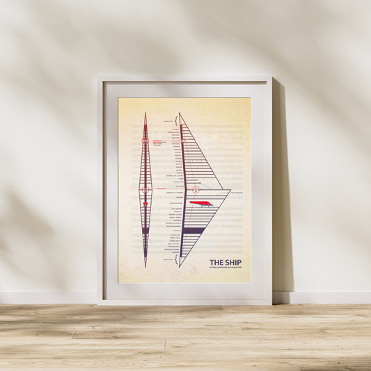 Ship Deckplan Poster