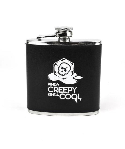 Spirits Kinda Creepy, Kinda Cool Flask image 0
