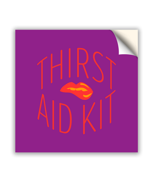 Thirst Aid Kit Sticker image 0